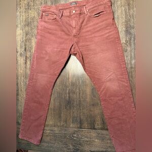Polo Ralph Lauren Men's Burgundy Sullivan Slim Jeans